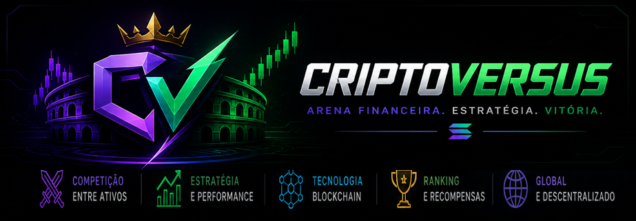 CriptoVersus Arena Financeira. Estrategia. Vitoria.